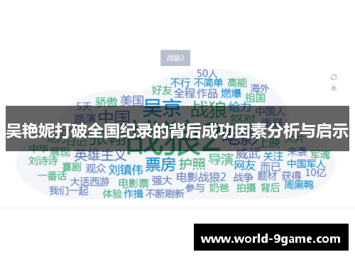 吴艳妮打破全国纪录的背后成功因素分析与启示